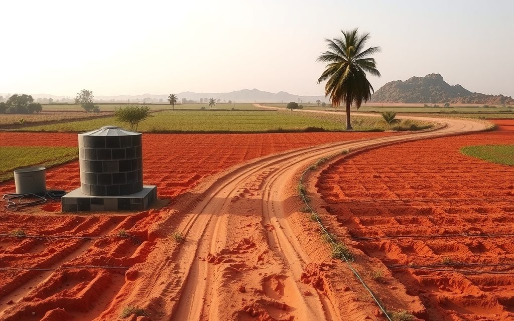 Paddy fields and fodder plots near the Musi river below Pocharam, Ghatkesar mandal, Medchal-Malkajgiri district