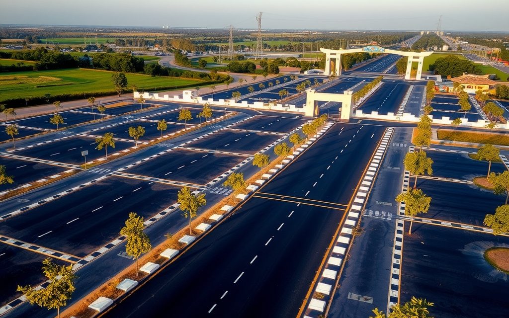 Approved residential layout beside mango orchards off the four-laned Bijapur highway near Chevella, Rangareddy district