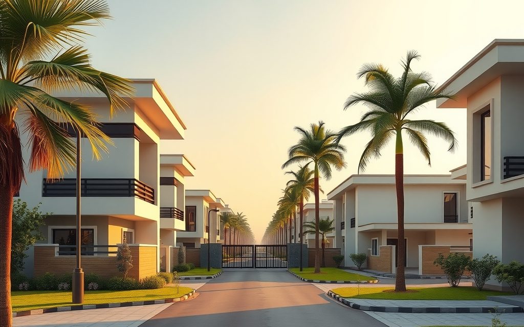 New G+1 duplex houses in a SUDA-approved layout on the Kothapalli side of Karimnagar