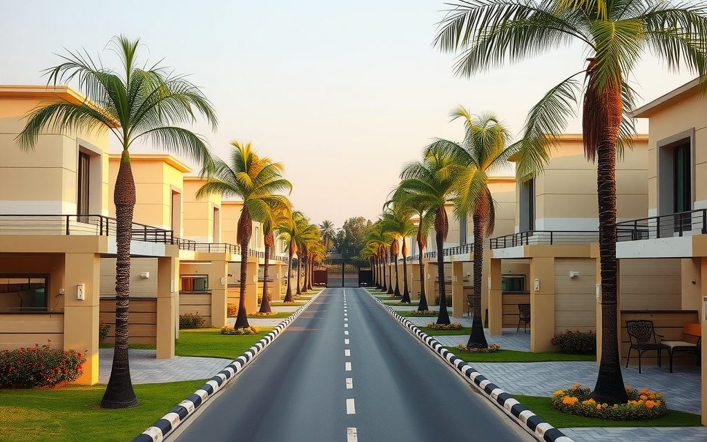 Row of new G+1 independent duplex houses in a plotted colony near Vanasthalipuram, LB Nagar