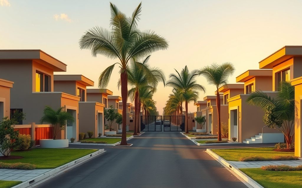 Independent houses in a mature colony near Lingampally MMTS station with gated villas toward Nallagandla, Hyderabad