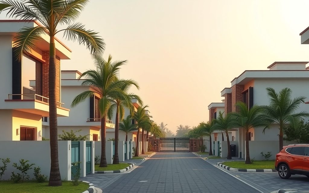 Independent duplex villas in an approved layout near NH-44 at Shadnagar, Rangareddy district